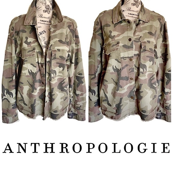 Anthropologie Jackets & Blazers - Anthropologie Sanctuary Camo Print Jacket NWT